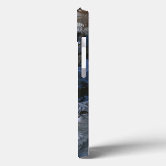 Katzenkoffer Case-Mate iPhone Hülle (Rückseite / Links)