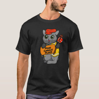 Katzenkollege Swagazon Mitarbeiter Mehr Ladegut Bi T-Shirt