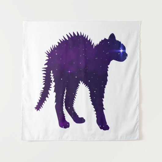 Katzenkollektor-Katzenpilz Wandteppich (Vorderseite)