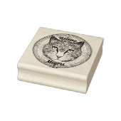 Katzenkopf Gummistempel (Stempel)