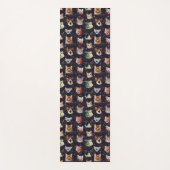 Katzenköpfe im Weltraum Gewittergalaxie-Muster Yogamatte (Vorderseite)