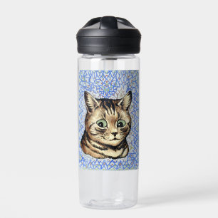 Katzenkopfzeichnung von Louis Wain Trinkflasche