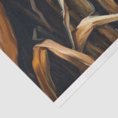 Katzenkornkürbis Seidenpapier (Ausschnitt)