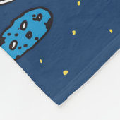 Katzenkosmos-Kosmonautenrakete Fleecedecke (Ecke)