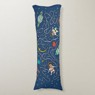 Katzenkosmos-Kosmonautenrakete Seitenschläferkissen