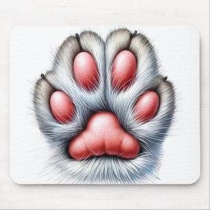 Katzenkrallen-Mauspad – süß und lustig Mousepad