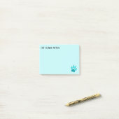 Katzenkrallen Post-it Klebezettel (Auf Schreibtisch)