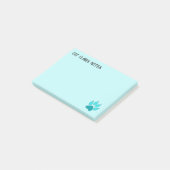 Katzenkrallen Post-it Klebezettel (angewinkelt)