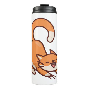 Katzenkratzen Thermosbecher