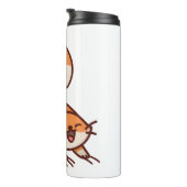 Katzenkratzen Thermosbecher (Nach rechts gedreht)