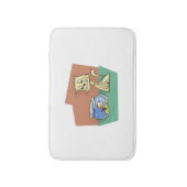 Katzenkratzer Badematte (Vorderseite Vertikal)