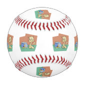 Katzenkratzer Baseball (Rückseite)