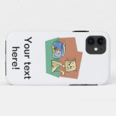Katzenkratzer Case-Mate iPhone Hülle (Rückseite (Horizontal))