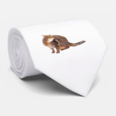 Katzenkratzer-Fieber Krawatte (Gerollt)