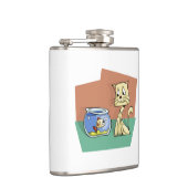 Katzenkratzer Flachmann (Rechts)