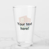 Katzenkratzer Glas (Rückseite)