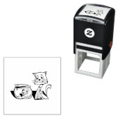 Katzenkratzer Permastempel (Beispiel)
