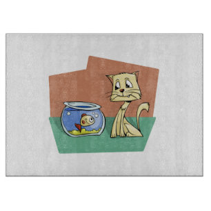 Katzenkratzer Schneidebrett