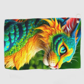 Katzenkreatur Golfhandtuch (Horizontal)