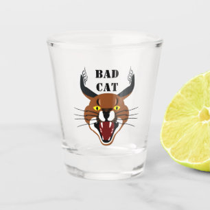 Katzenkrebs Schnapsglas