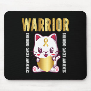 Katzenkrebsbewusstsein im Kindesalter Krieger nied Mousepad