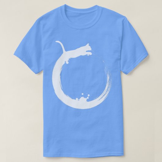 Katzenkreis-Kunst T-Shirt (Design vorne)