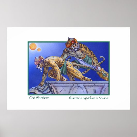 Katzenkrieger Poster (Vorne)