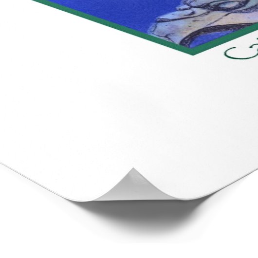 Katzenkrieger Poster (Ecke)