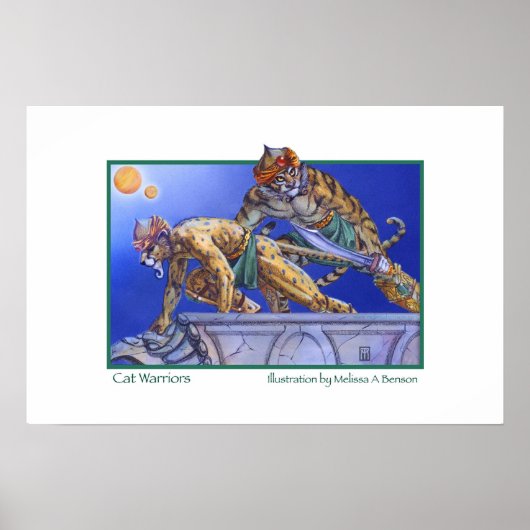 Katzenkrieger Poster (Vorne)