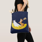 Katzenkühlung auf Bananenhahn Tasche (Von Nahem)