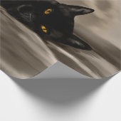 Katzenkühlung Geschenkpapier (Ecke)