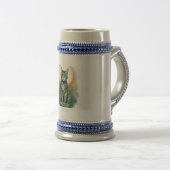 Katzenkunst Bierglas (VorderseiteRechts)