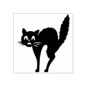 Katzenkunst-Briefmarke Gummistempel (Prägung)