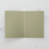 Katzenkunst-Design Grußkarte Karte (Innenseite)
