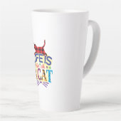 Katzenkunst ist besser mit Katze Milchtasse (Rechte Ecke)