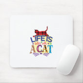 Katzenkunst ist besser mit Katze Mousepad (Mit Mouse)