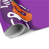 Katzenkürbis Geschenkpapier (Rolleneckpunkt)