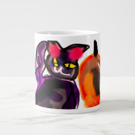 Katzenkürbis Jumbo-Tasse