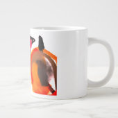 Katzenkürbis Jumbo-Tasse (Rechts)