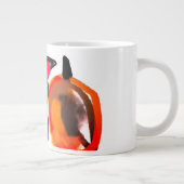 Katzenkürbis Jumbo-Tasse (Rechts)