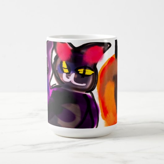 Katzenkürbis Kaffeetasse (Mittel)