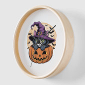 Katzenkürbis Katzenkuchen Oversifizierter T - Shir Uhr (Winkel)