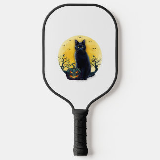 Katzenkürbis Kürbiskostüm für Frauen Pickleball Schläger