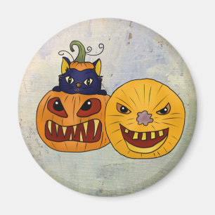 Katzenkürbis Magnet