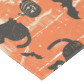 Katzenkürbis-Muster Tischdecke (Schrägansicht)