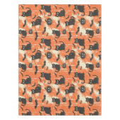 Katzenkürbis-Muster Tischdecke (Vorderseite)