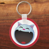 Katzenlachen Schlüsselanhänger (Vorderseite)