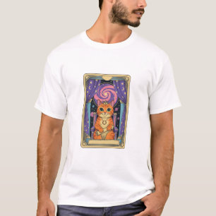 Katzenlady Tarot, Mystische Katze, Katzenkönigin, T-Shirt