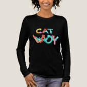 Katzenlady Tri-Blend shirt (Vorderseite)