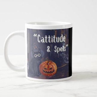 Katzenlagezauber Jumbo-Tasse